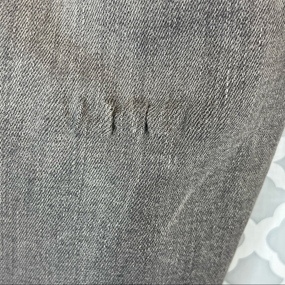 GUC Zara Floral Embroidered Grey  Wash Skinny Jeans - Picture 8 of 11